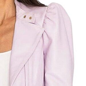 Lamarque NWT Kaia Lavender Leather Jacket